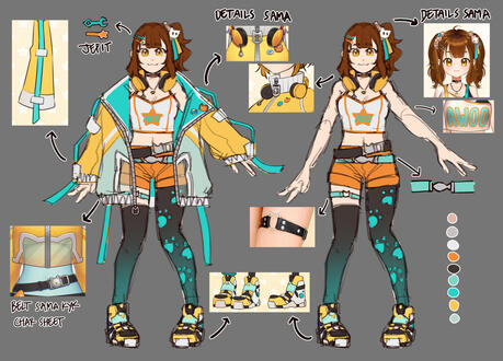 OMNIVR Internship - Alenka Getcha MV Outfit design